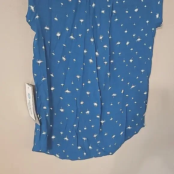 NWT Daniel Rainn Sleeveless Tank Blouse Cutout Detail Sz Petite Small - Picture 7 of 10